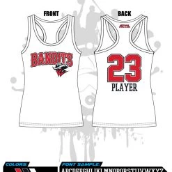 All The Way Live Designs Bandits 8U Women's Sub Dye Jerseys Bandits 9u Ellingwood