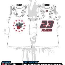 All The Way Live Designs Bandits 9U 2020 Women's Sub Dye Jerseys Bandits 9u Ellingwood