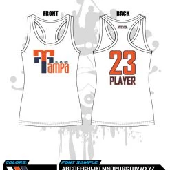 All The Way Live Designs Team Tampa Sub Dye Women's Racerback