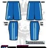 All The Way Live Designs Tampa Phenoms Full Dye Shorts Style 1
