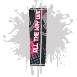 All The Way Live Designs Splatter Gasmask Arm Sleeve (additional Color Options Available)