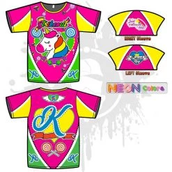 All The Way Live Designs Unicorn Strikeout Mens Full-Dye Jersey