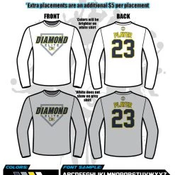 All The Way Live Designs Diamond Elite 2019 Diamond Elite Men's Sub Dye Jersey