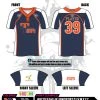 All The Way Live Designs Team Tampa Navy 2 Button Men's Cut Full Dye Jersey