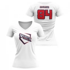 All The Way Live Designs Diamond Elite 2018 Brandon Velocity All-Stars Women's Sub Dye V-Neck
