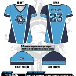 All The Way Live Designs Fishhawk Advanced Baseball Women's Jersey