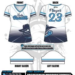 All The Way Live Designs Lady Bandits Women's Jersey Wisneski Lady Bandits