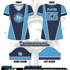 All The Way Live Designs Fishhawk Advanced Baseball Women's Jersey