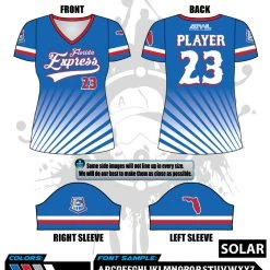 All The Way Live Designs Florida Express Women's Full Dye Jersey