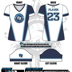 All The Way Live Designs Fishhawk Advanced Baseball Women's Jersey