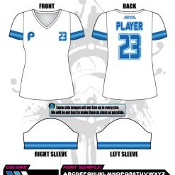 All The Way Live Designs Tampa Phenoms Womens Full Dye Jersey