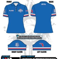 All The Way Live Designs Florida Express Women's Polo
