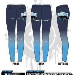 All The Way Live Designs Lady Bandits Women's Leggings Lady Bandits Grooms 10U