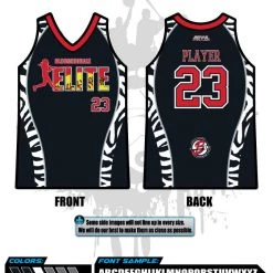 All The Way Live Designs Bloomingdale Elite Full Dye Women's Sleeveless