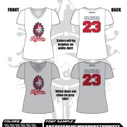 All The Way Live Designs Bdale Softball Women's Parents Shirt