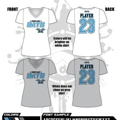All The Way Live Designs Tampa Bay Bats Women's Sub Dye Jerseys