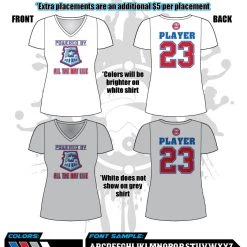 All The Way Live Designs Florida Express Women's Sub Dye Jersey