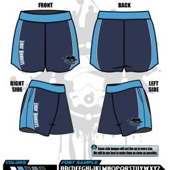All The Way Live Designs Lady Bandits Grooms 10U Lady Bandits 10U Shorts