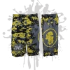 ATWL Splatter Splash Digital Camo Mens Full Dye Shorts Yellow/Black/Charcoal